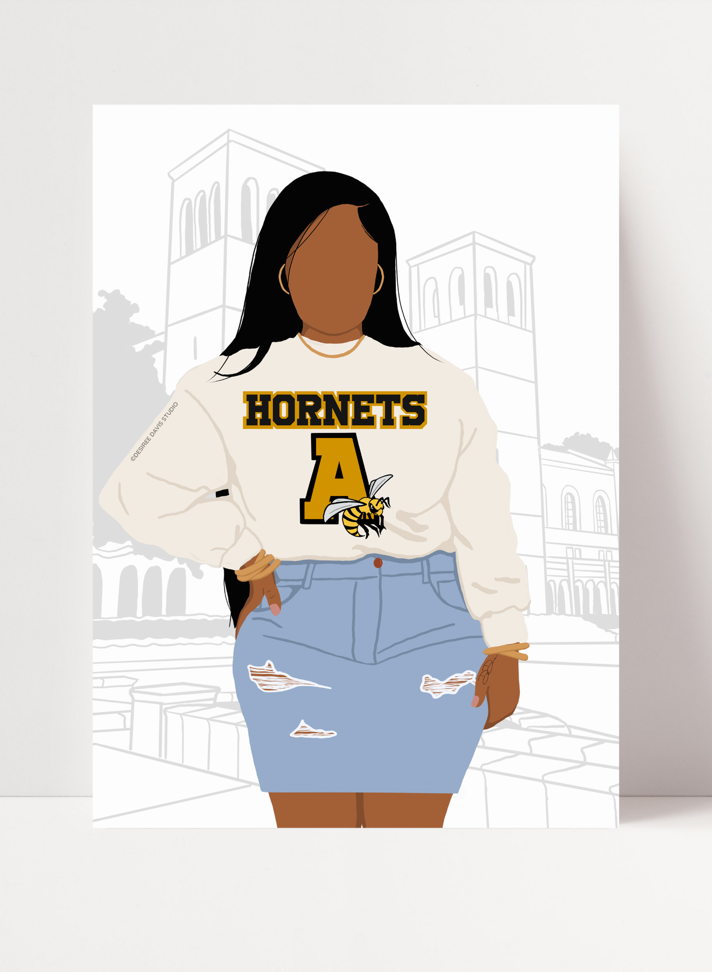 ALABAMA STATE UNIVERSITY - FEMALE PRINT