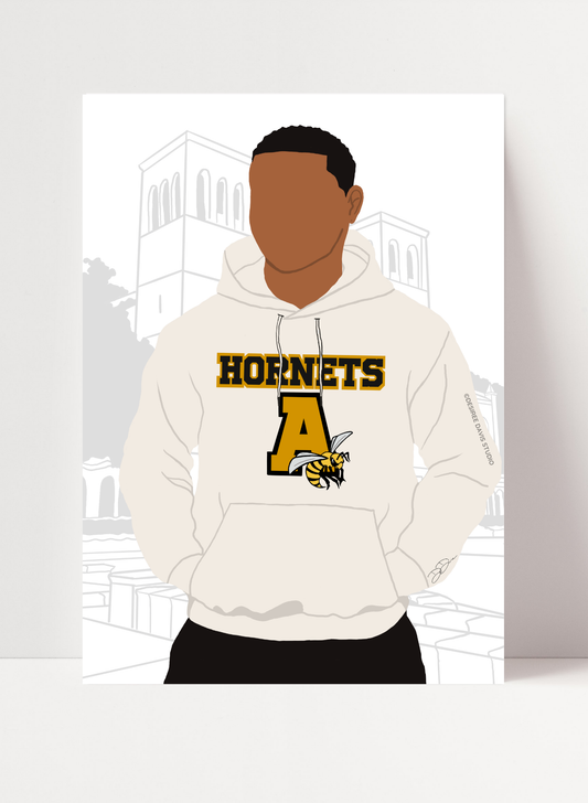 ALABAMA STATE UNIVERSITY - MALE PRINT