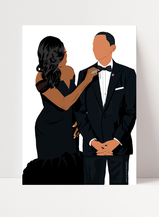 BARACK & MICHELLE PRINT