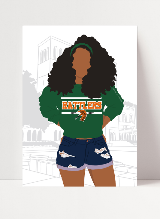 FLORIDA A&M UNIVERSITY - FEMALE PRINT
