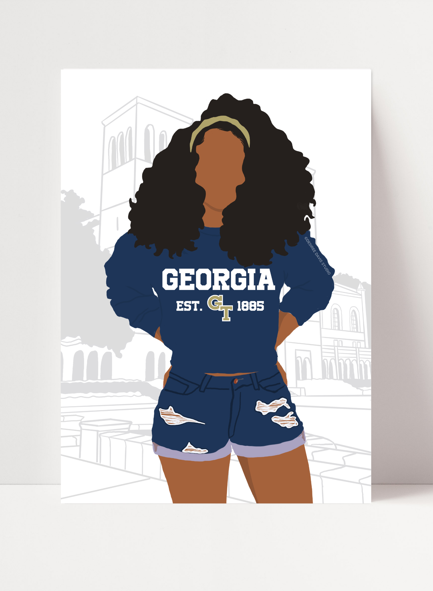 GEORGIA TECH - FEMALE PRINT