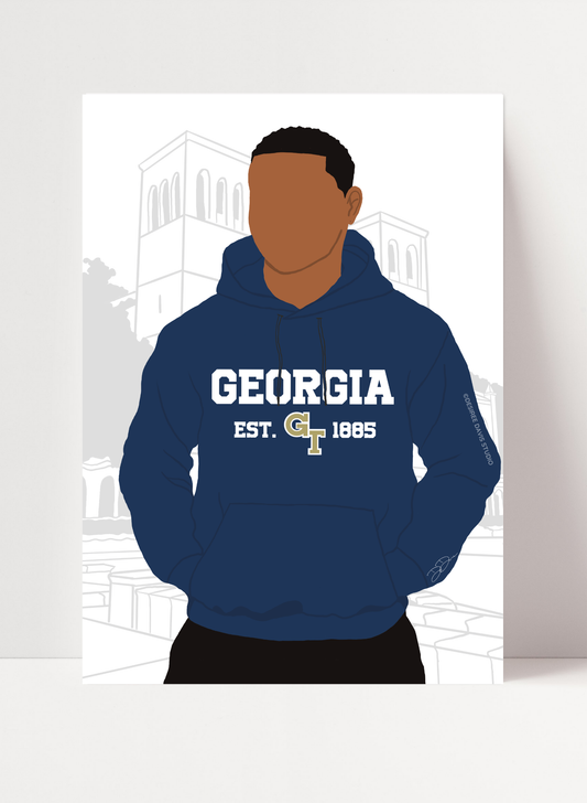 GEORGIA TECH - MALE PRINT
