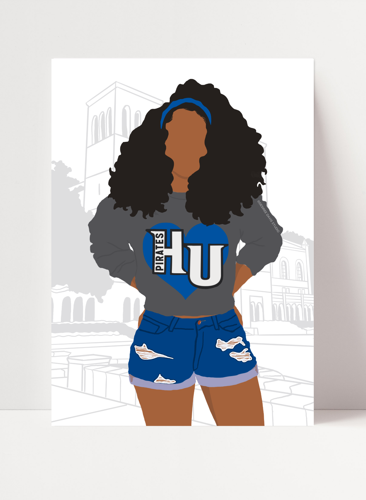 HAMPTON UNIVERSITY - FEMALE PRINT
