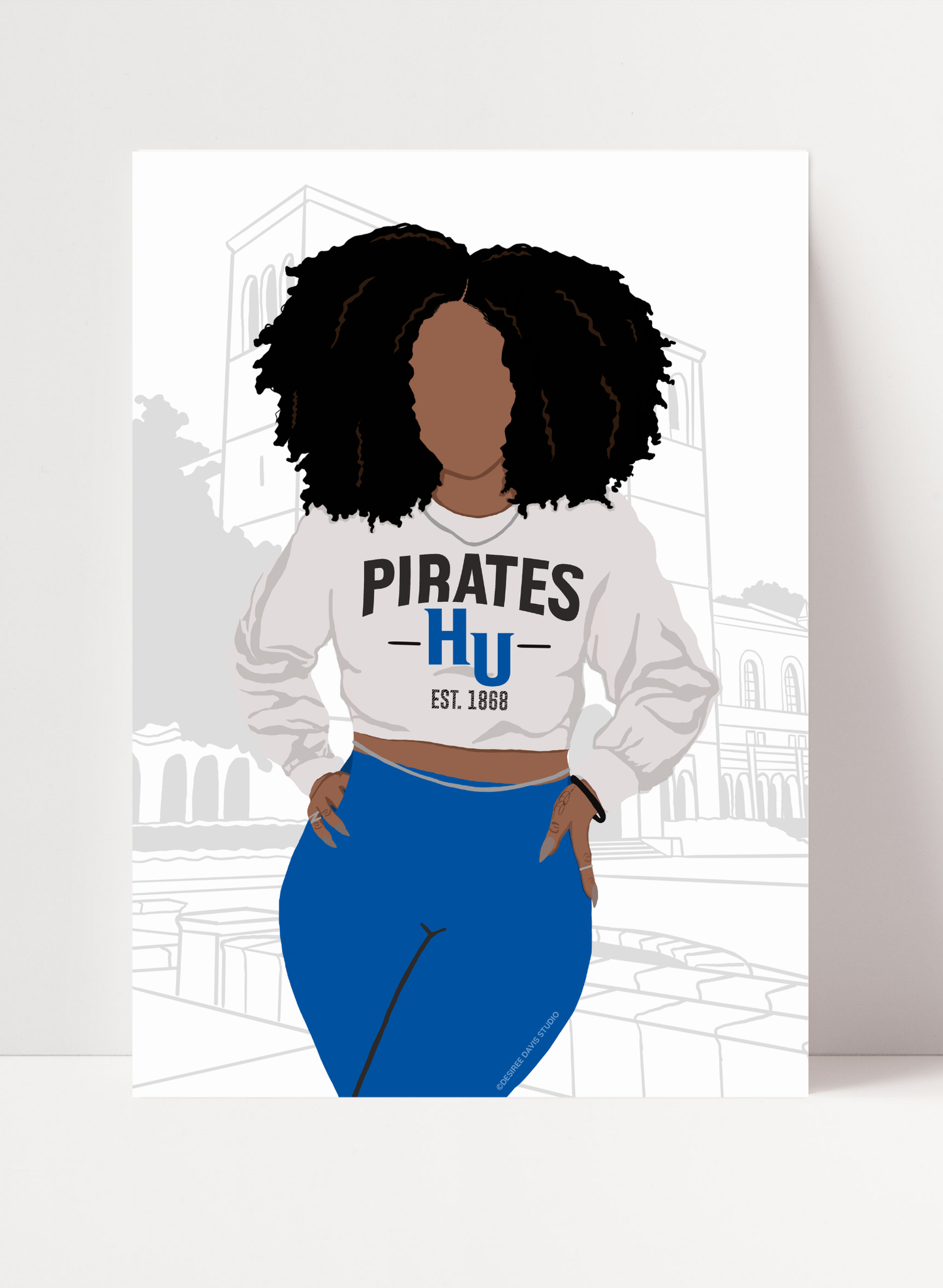 HAMPTON UNIVERSITY - FEMALE PRINT