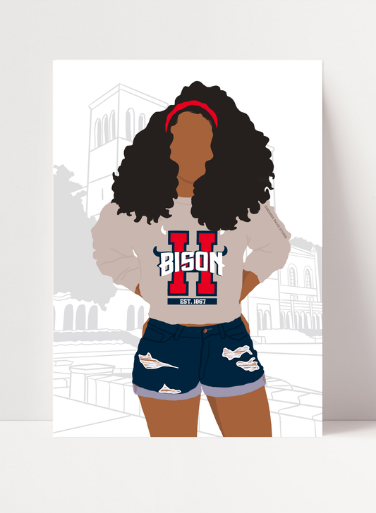 HOWARD UNIVERSITY - FEMALE PRINT