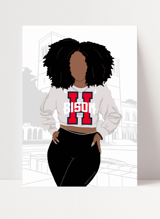 HOWARD UNIVERSITY - FEMALE PRINT