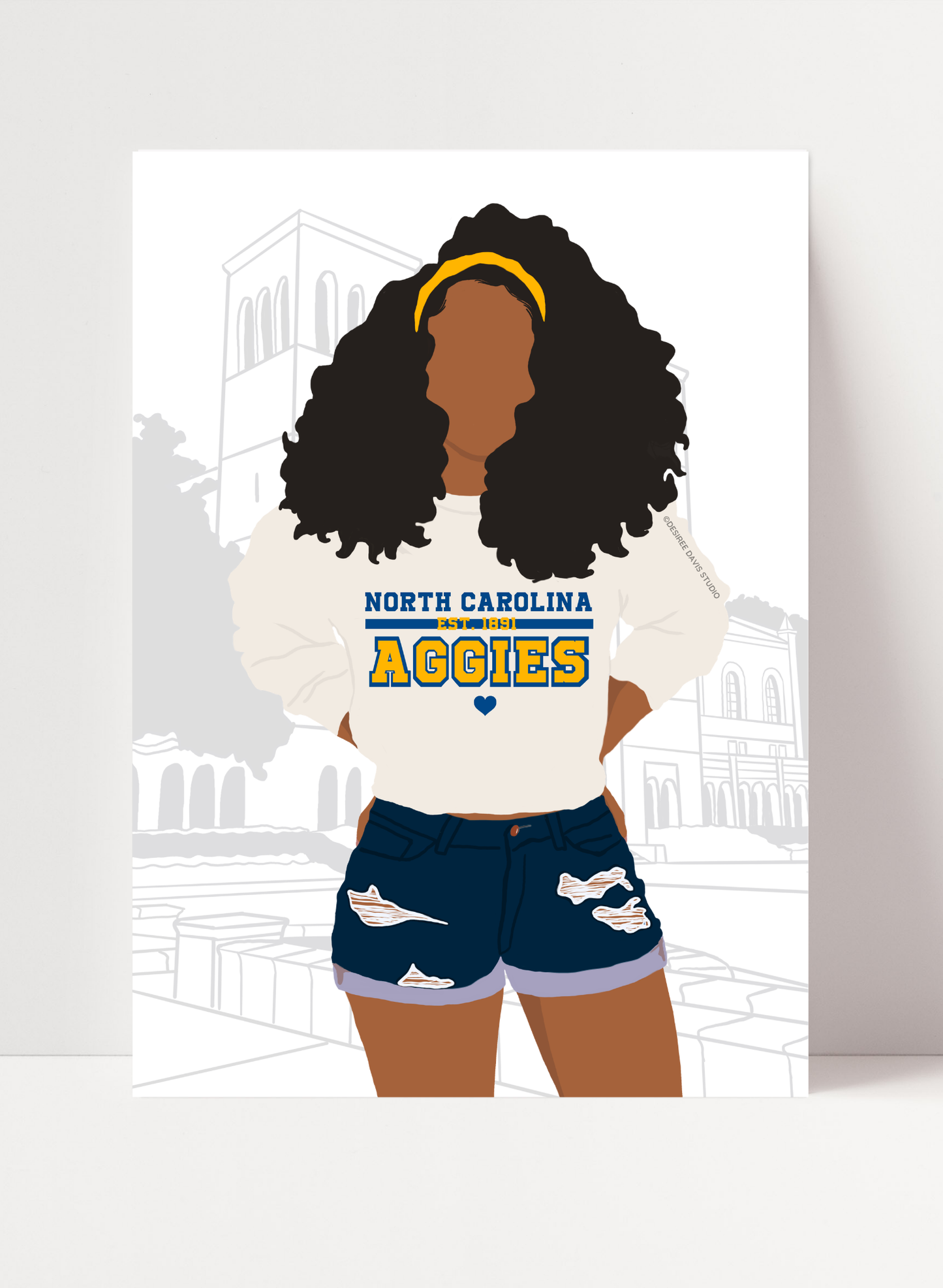 NORTH CAROLINA A&T UNIVERSITY - FEMALE PRINT