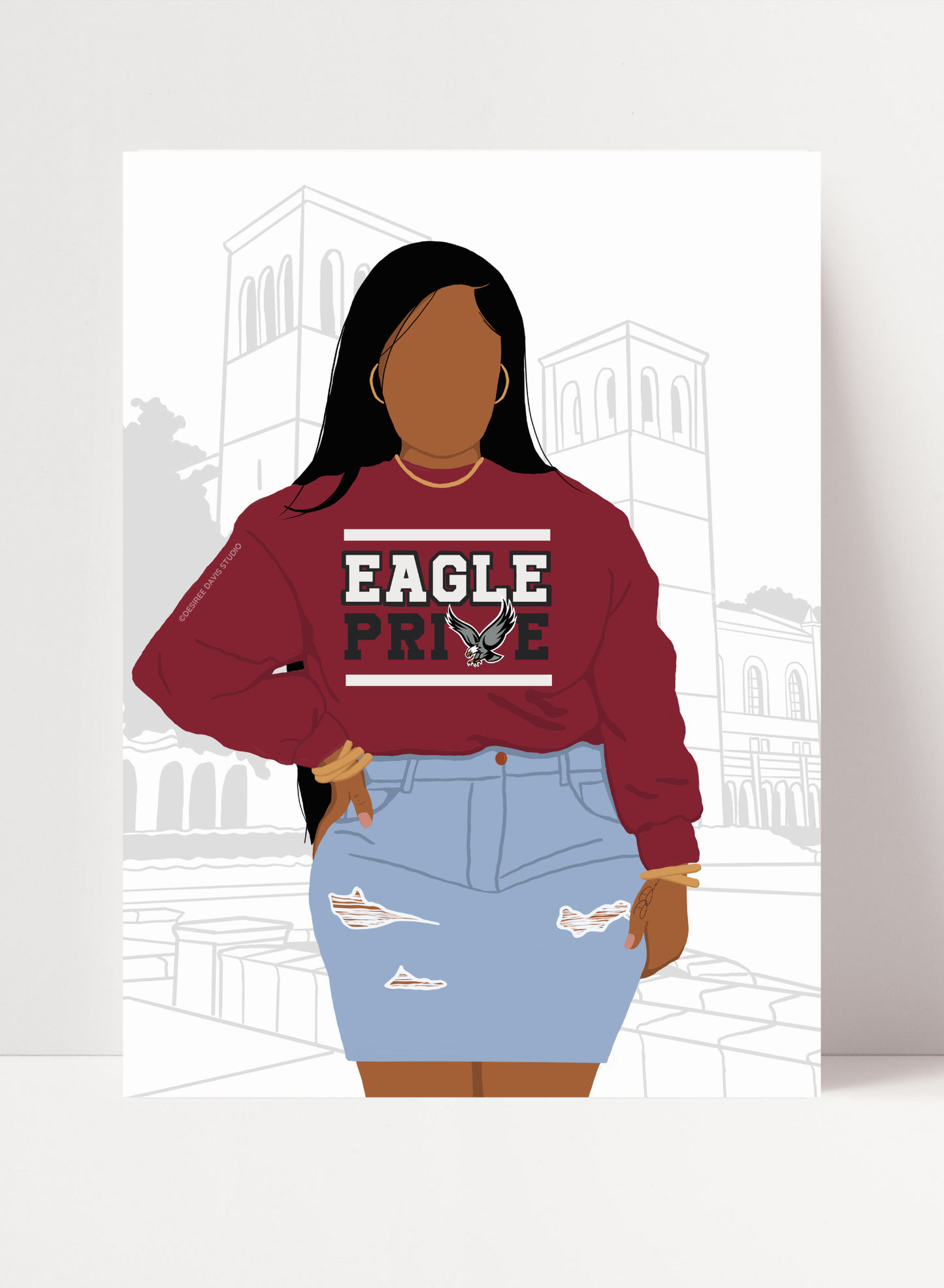 NORTH CAROLINA CENTRAL UNIVERSITY - FEMALE PRINT
