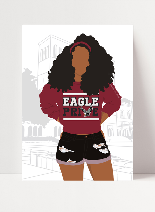 NORTH CAROLINA CENTRAL UNIVERSITY - FEMALE PRINT