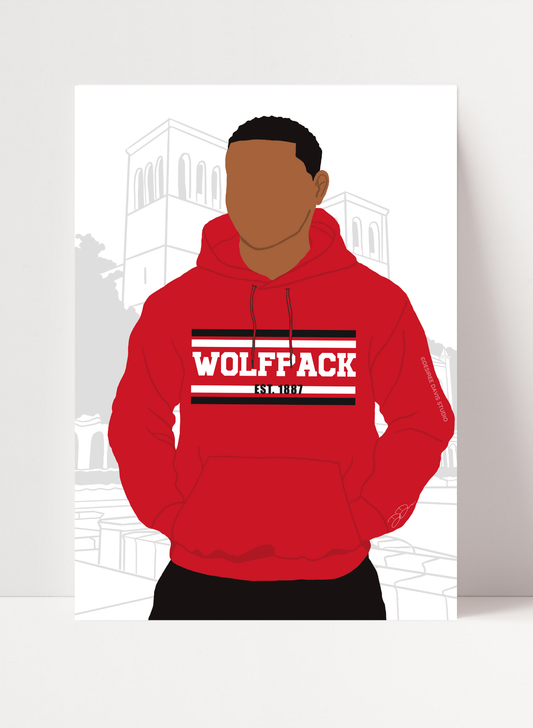 NORTH CAROLINA STATE UNIVERSITY - MALE PRINT