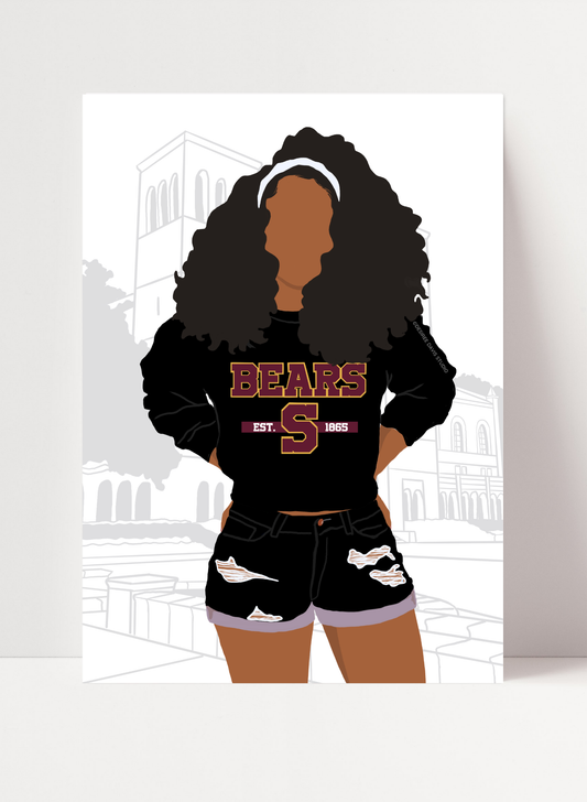 SHAW UNIVERSITY - FEMALE PRINT