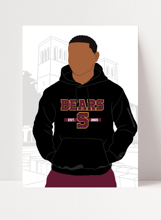 SHAW UNIVERSITY - MALE PRINT
