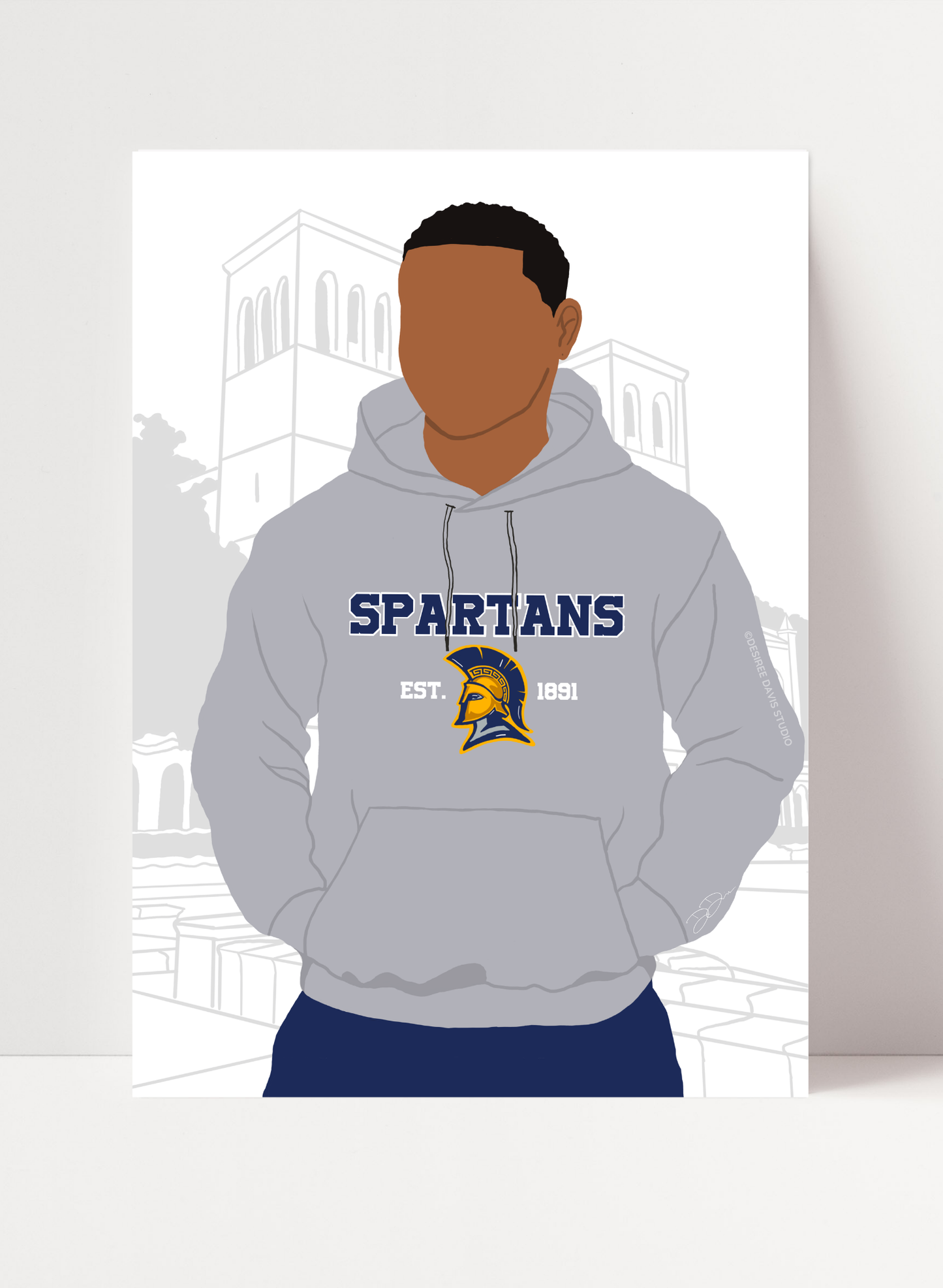 UNIVERSITY OF NORTH CAROLINA AT GREENSBORO - MALE PRINT