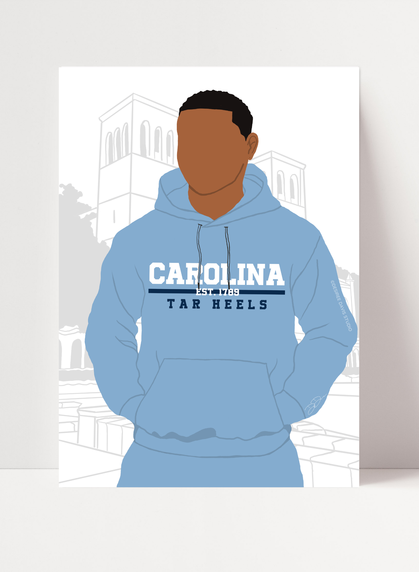UNIVERSITY OF NORTH CAROLINA AT CHAPEL HILL - MALE PRINT