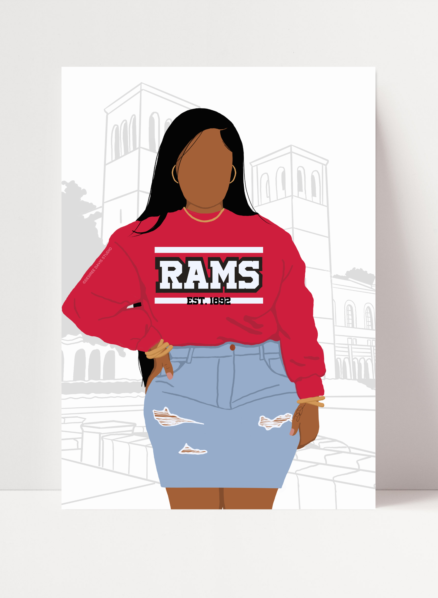 WINSTON-SALEM STATE UNIVERSITY - FEMALE PRINT