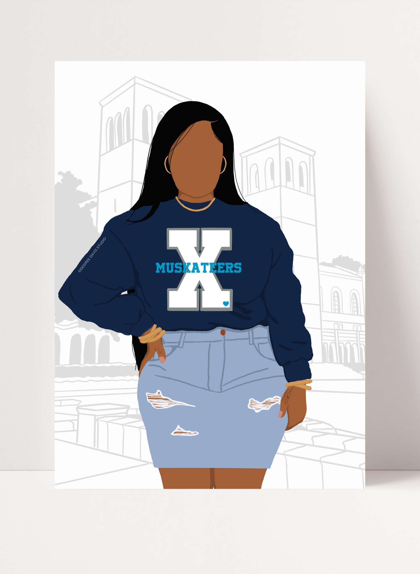 XAVIER UNIVERSITY - FEMALE PRINT